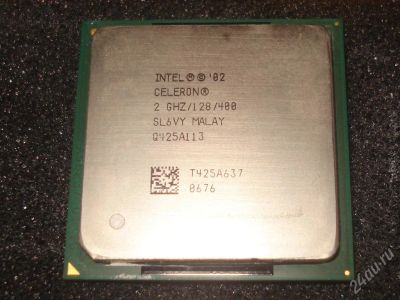 Лот: 50689. Фото: 1. процессор INTEL Celeron 2 GHz... Красноярск