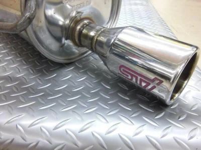 Лот: 7463943. Фото: 1. Глушитель sti forester sg5 sg9... Выхлопная система