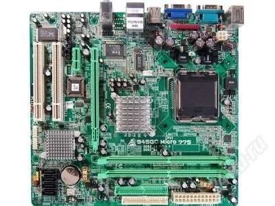Лот: 894407. Фото: 1. Мать MB Biostar 945GC Micro 775... Материнские платы