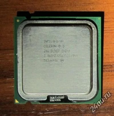Лот: 5927260. Фото: 1. Процессор 346 Intel Celeron D... Процессоры