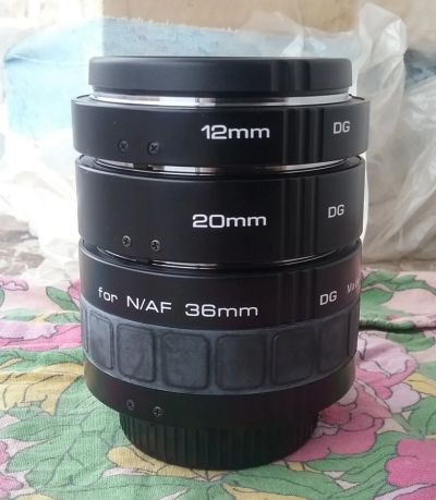 Лот: 16943209. Фото: 1. Кольца Nikon + ТК-2н. Кольца переходные и макро