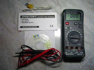 Лот: 316425. Фото: 1. Мультиметр Mastech MAS-345. Контрольно-измерительное оборудование