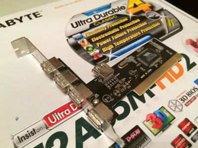 Лот: 8840887. Фото: 1. USB Контроллер VIA VT6212L, PCI. Платы расширения, контроллеры, доп. порты