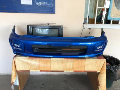 Лот: 13400060. Фото: 1. Бампер Subaru Impreza лупатка. Кузов