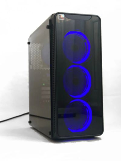 Лот: 19255057. Фото: 1. Gaming PC: AMD Ryzen 3 3100/ Radeon... Компьютеры в сборе