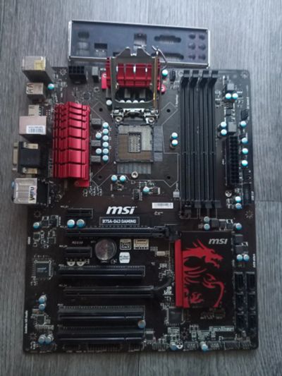 Лот: 19180218. Фото: 1. MSI B75A-G43 gaming. Материнские платы