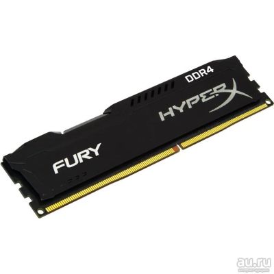 Лот: 13318269. Фото: 1. Kingston HyperX FURY Black 8GB... Оперативная память