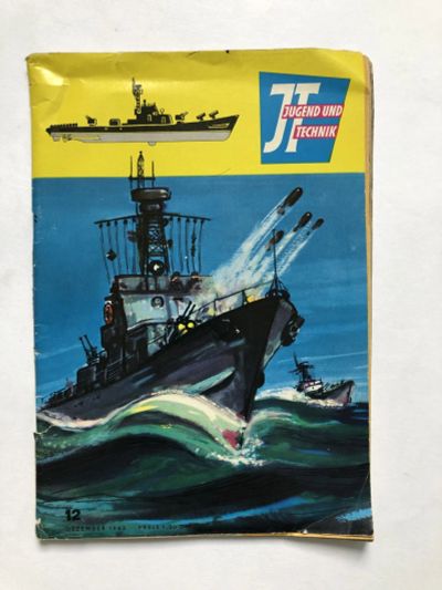 Лот: 23278342. Фото: 1. Jugend und Technik. 12/1963 (Юный... Другое (литература, книги)