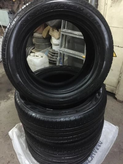 Лот: 11239110. Фото: 1. Шины Pirelli 235/55/18, лето. Шины