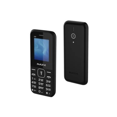 Лот: 25541721. Фото: 1. Сотовый Maxvi C27 Black 2sim/1... Кнопочные мобильные телефоны