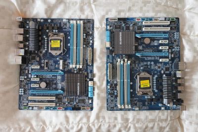Лот: 10907463. Фото: 1. Материнские платы Gigabyte Z68X... Материнские платы