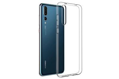 Лот: 13310109. Фото: 1. Чехол Huawei P20 Силикон Прозрачный... Чехлы, бамперы