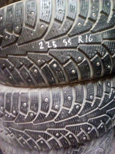 Лот: 10552906. Фото: 1. 225/55 R16 Nokian H-5 пара. Шины