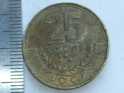 Лот: 8525923. Фото: 1. Монета 25 колон Коста Рика 2005... Америка