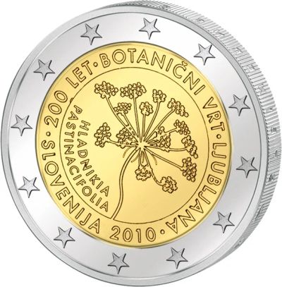 Лот: 3067302. Фото: 1. Словения. 2 евро. 2010 год. 200... Европа