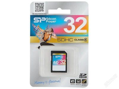 Лот: 1694116. Фото: 1. Карта памяти "Silicon Power" SD... Карты памяти