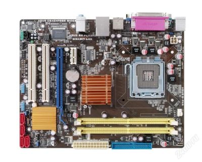 Лот: 2931103. Фото: 1. Материнская плата ASUS P5QPL-AM. Материнские платы