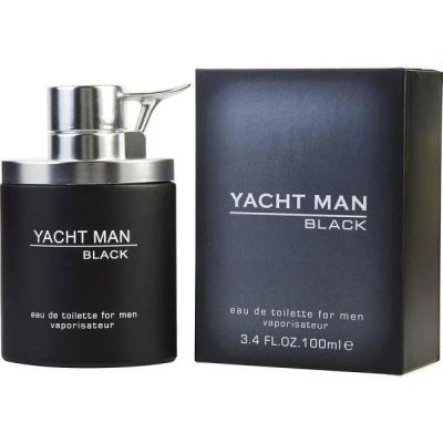 Лот: 12611579. Фото: 1. Yacht Man Black Туалетная вода... Мужская парфюмерия