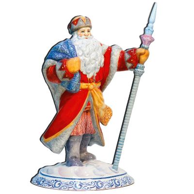 Лот: 24937300. Фото: 1. Статуэтка Ярославская Керамическая... Гирлянды, шарики, новогодние аксессуары
