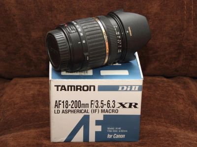 Лот: 3629579. Фото: 1. Tamron AF18-200mm f/3.5-6.3. Объективы