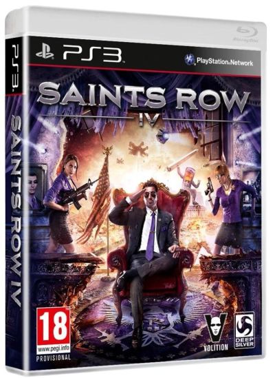 Лот: 11202394. Фото: 1. Saints Row 4 PS3. Игры для консолей