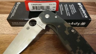 Лот: 3460546. Фото: 1. нож Spyderco Military Digital... Ножи, топоры