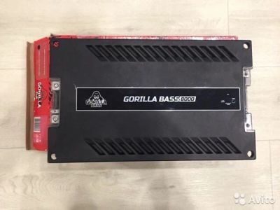 Лот: 16742303. Фото: 1. Усилитель gorilla bass 8000. Усилители
