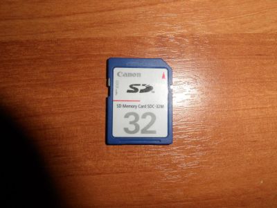 Лот: 11084251. Фото: 1. Карта памяти SD 32 Mb. Карты памяти