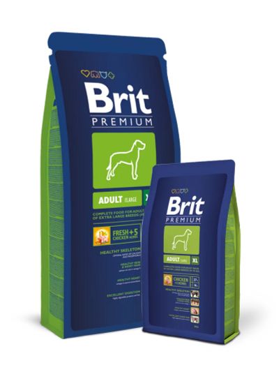 Лот: 11991654. Фото: 1. Сухой корм Brit Premium Adult... Корма