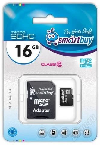 Лот: 2421297. Фото: 1. Карта памяти micro SDHC 16GB Smart... Карты памяти