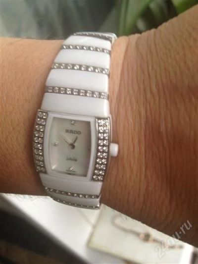 Лот: 2099310. Фото: 1. rado jubile белая керамика, отличное... Другие наручные часы