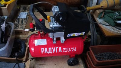 Лот: 25413092. Фото: 1. Компрессор воздушный 24л. Пневмоинструмент
