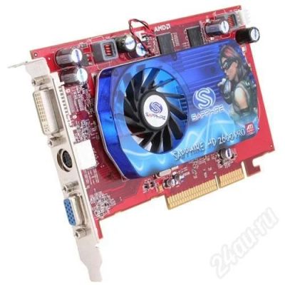 Лот: 469756. Фото: 1. ATI Radeon HD 2600 PRO 512mb AGP... Видеокарты