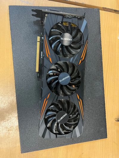 Лот: 20616586. Фото: 1. Видеокарта Gigabyte GeForce GTX... Видеокарты
