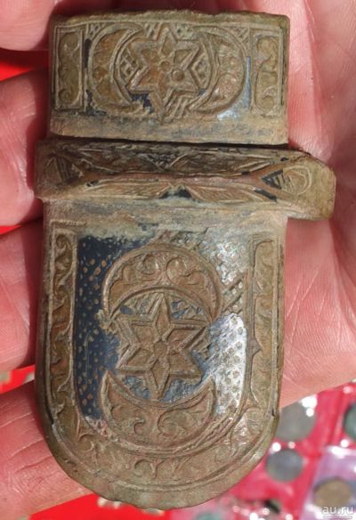 Лот: 17648804. Фото: 1. устье от кавказского кинжала... Предметы интерьера и быта