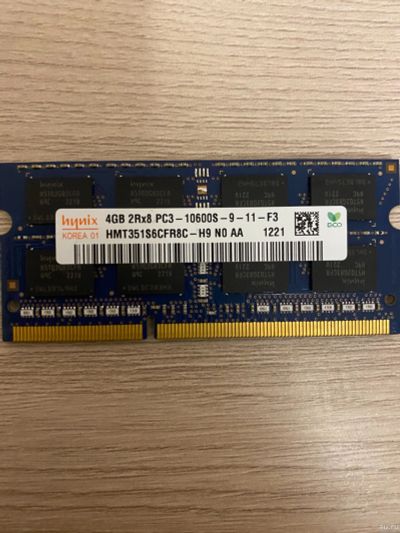 Лот: 18263387. Фото: 1. Оперативная память 4gb для ноутбука. Оперативная память