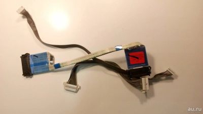 Лот: 15440712. Фото: 1. Шлейф LVDS EAD62572203 + Комплект... Запчасти для телевизоров, видеотехники, аудиотехники