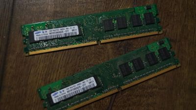 Лот: 5131993. Фото: 1. Оперативная память DDR2 Samsung... Оперативная память