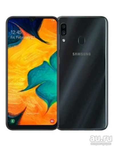 Лот: 13773378. Фото: 1. Samsung a30+защитное стекло. Смартфоны