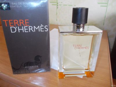 Лот: 13536156. Фото: 1. Terre d'Hermes 100мл Люкс *3000... Мужская парфюмерия