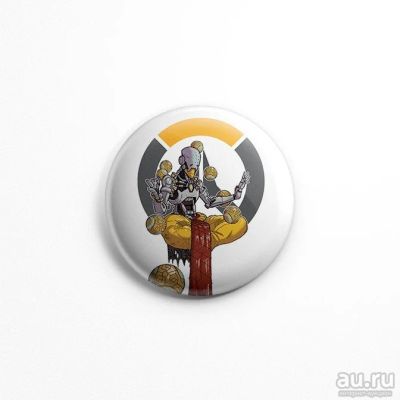 Лот: 10244581. Фото: 1. Значок Overwatch №12. Сувенирные