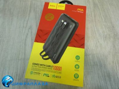 Лот: 19544354. Фото: 1. Внешний аккумулятор 10000 mAh... Внешние, портативные аккумуляторы для смартфонов (Power bank)
