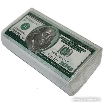 Лот: 3107045. Фото: 1. салфетки 100$. Другое (сувениры, подарки)