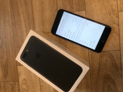 Лот: 14567244. Фото: 1. iPhone 7 Plus 128gb black matte. Смартфоны