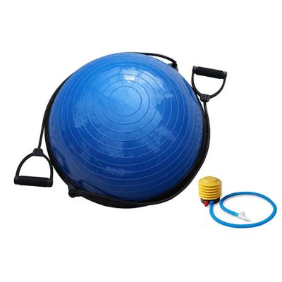 Лот: 22362996. Фото: 1. BOSU с эспандерами PX-Sport BL001. Другое (спортивные товары)