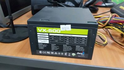 Лот: 13945452. Фото: 1. Блок питания AeroCool 500w. Корпуса, блоки питания