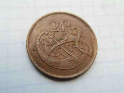 Лот: 9934978. Фото: 1. Ирландия 2 пенса 1985. Европа