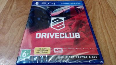 Лот: 12125982. Фото: 1. Driveclub Drive club PS4 / Новый... Игры для консолей