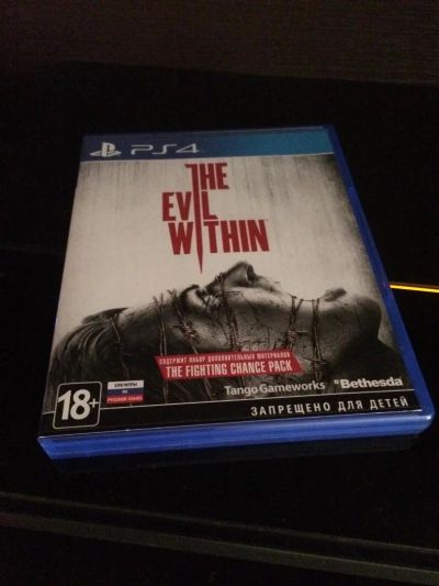 Лот: 8009064. Фото: 1. The Evil within PS4. Игры для консолей