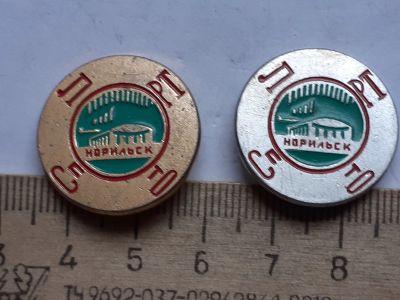 Лот: 19243783. Фото: 1. (№8609) значки Норильск,Спорт... Памятные медали